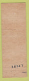 Matchbook Cover - Gulf oil gas Humphrey's Chattanooga TN #2
