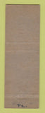 Matchbook Cover - Gulf oil gas Harry DeLone Mechanicsburg PA LAMINATED