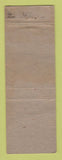 Matchbook Cover - Gulf oil gas Frankei's Roderfield WV WORN