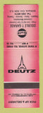 Matchbook Cover - Gulf oil gas Double T Garage Millbank ON RED WEAR