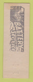 Matchbook Cover - Gulf oil gas Eddie Wallace New Castle PA