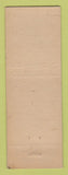 Matchbook Cover - Gulf oil gas McBroom's Woodstock IL LAMINATED