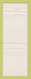 Matchbook Cover - Gulf oil gas 1 & 19 Service Chaplin SK LIGHT BLUE