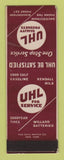Matchbook Cover - Gulf oil gas Uhl Haverstraw NY WEAR LAMINATED