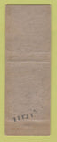 Matchbook Cover - Gulf oil gas Red Bridge Providence RI LAMINATED