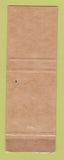 Matchbook Cover - Gulf oil gas Brown's Burke VA WORN LAMINATED
