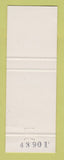 Matchbook Cover - Gulf oil gas Paradise Casper WY DARK ORANGE