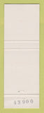 Matchbook Cover - Gulf oil gas Paradise Casper WY BLUE