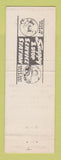 Matchbook Cover - Gulf oil gas Chet's Jamestown NY