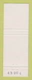 Matchbook Cover - Gulf oil gas Paradise Casper WY YELLOW