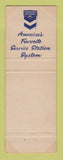 Matchbook Cover - Standard oil gas Atlas Tires WEAR