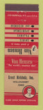 Matchbook Cover - Van Heusen Men's Clothes Ernst Birkholz Willoughby OH