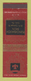 Matchbook Cover - Bostonian Men's Shoes Flinchbaugh York PA