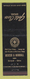 Matchbook Cover - Gold Cross Shoes Meuser Morrall Girard OH