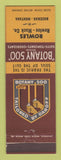 Matchbook Cover - Botany 500 Men's Clothes Rowles Mack Bozeman MT