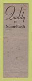Matchbook Cover - Nunn Bush Men's Shoes Marshall's Sapulpa OK