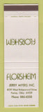 Matchbook Cover - Florsheim Men's Shoes Jerry Myers Parma OH