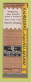 Matchbook Cover - Capp Men's Clothes Emerson Crawley Baldwin Park CA