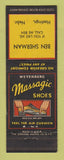 Matchbook Cover - Weyenberg Massagic Shoes Men's Ben Sherman Hastings NE WEAR