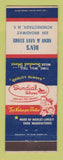 Matchbook Cover - Sundial Shoes Ben's Army Navy Store Schenectady NY