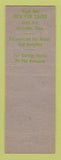 Matchbook Cover - Chayburke's Furs Nashville TN
