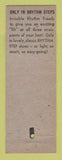 Matchbook Cover - Rhythm Step Women's Shoes Bush Phoenix AZ