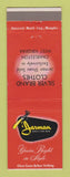 Matchbook Cover - Jarman Men's Shoes Silver Clothes Charleston WV