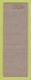 Matchbook Cover - Jarman Men's Shoes Silver Clothes Charleston WV