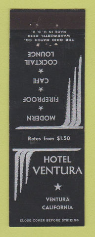 Matchbook Cover - Hotel Ventura CA