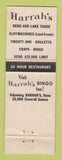 Matchbook Cover - Harrah's Casino Reno Lake Tahoe NV WEAR Full Length