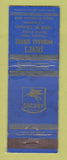 Matchbook Cover - Mobil oil gas Steve's Detroit MI WORN LAMINATED