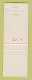 Matchbook Cover - Mobil oil gas Hilltop Minneapolis MN WORN