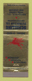Matchbook Cover - Mobil oil gas Schilling Belleville IL