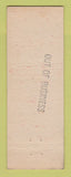 Matchbook Cover - Mobil oil gas Ray Thompson Brattleboro VT