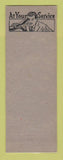 Matchbook Cover - Mobil oil gas Lange's Cheyenne WY LAMINATED