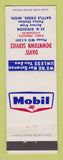Matchbook Cover - Mobil oil gas Davis' Battle Creek MI WEAR