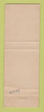 Matchbook Cover - Mobil oil gas Davis' Battle Creek MI WEAR