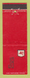 Matchbook Cover - Mobil oil gas JB IMPRINT