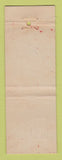 Matchbook Cover - Mobil oil gas WRM IMPRINT WEAR