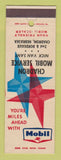 Matchbook Cover - Mobil oil gas Chadron NE