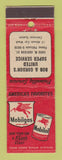 Matchbook Cover - Mobil oil gas Bob & Gordon's Chicago? IL