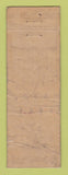 Matchbook Cover - Mobil oil gas Bob's Amboy IL WORN LAMINATED