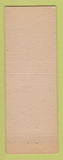 Matchbook Cover - Mobil oil gas Bill's Flying Chief Cheyenne WY LAMINATED