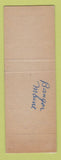 Matchbook Cover - Mobil oil gas Parsons' Bangor ME LAMINATED