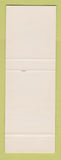 Matchbook Cover - Mobil oil gas Flower Hill Roslyn NY SAMPLE