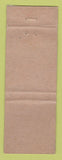 Matchbook Cover - Mobil oil gas Midland Bluffton IN LAMINATED