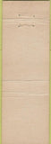 Matchbook Cover - Tick Tock Tea Room Hollywood CA Midget