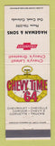 Matchbook Cover - 1964 Chevrolet Hageman & Sons Oak Creek Colorado