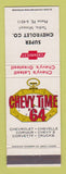 Matchbook Cover - 1964 Chevrolet Super Tarkio MO
