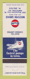 Matchbook Cover - Gulf oil gas Westsyde Penticton BC